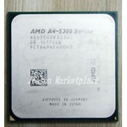 AMD  2 CORE A4-5300 AD53000KA23HJ 3.4GHz, 1M CACHE 1600MHz DESKTOP PROCESSOR